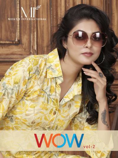 MOKSH WOW VOL-02 851 TO 855 DESIGNER SALWAR SUIT WHOLESALER IN SURAT